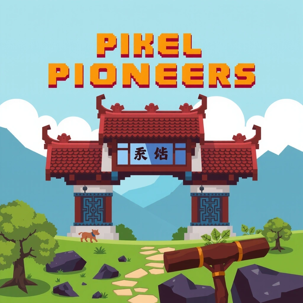 Pixel Pioneers mobile game screenshot